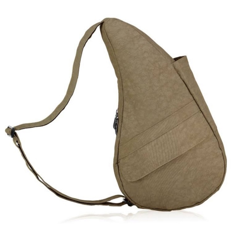 Military Green Distressed Nylon Ameribag Medium